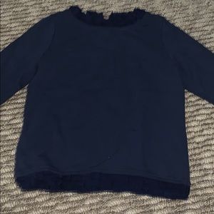 Vineyard vines navy blouse